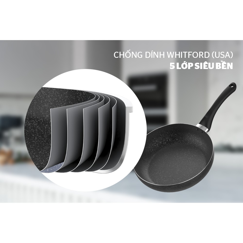 Chảo sâu lòng đáy từ 20cm Sunhouse SHS20MB / SHS20MO