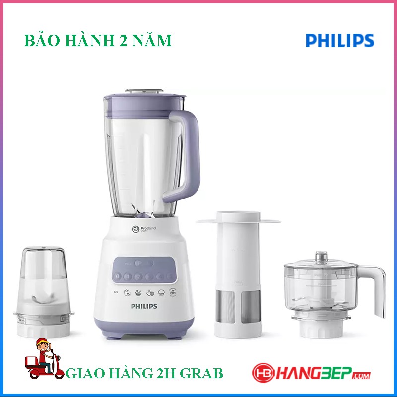Máy xay sinh tố đa năng Philips HR2223 - Bảo hành chính hãng 2 năm toàn quốc