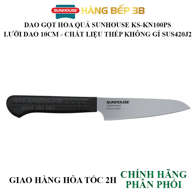 Dao gọt hoa quả 10cm Sunhouse KS-KN100PS / KS-KN100EP / KN100CP