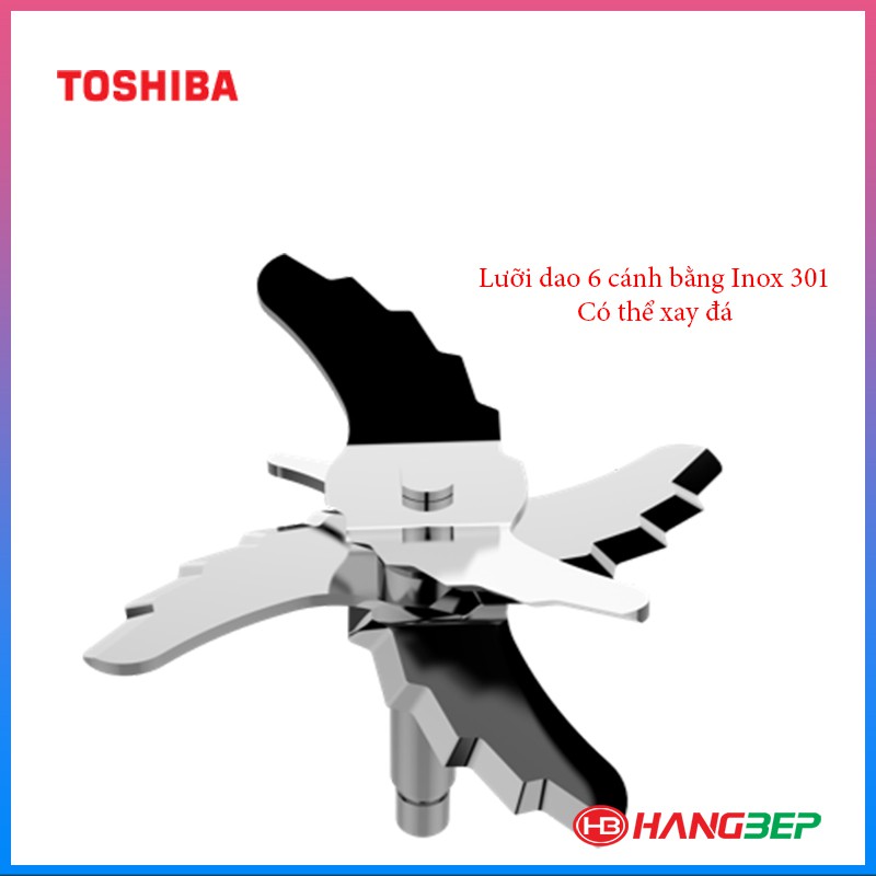Máy xay sinh tố có xay đá Toshiba 1.5 lít BL-70PR1NV