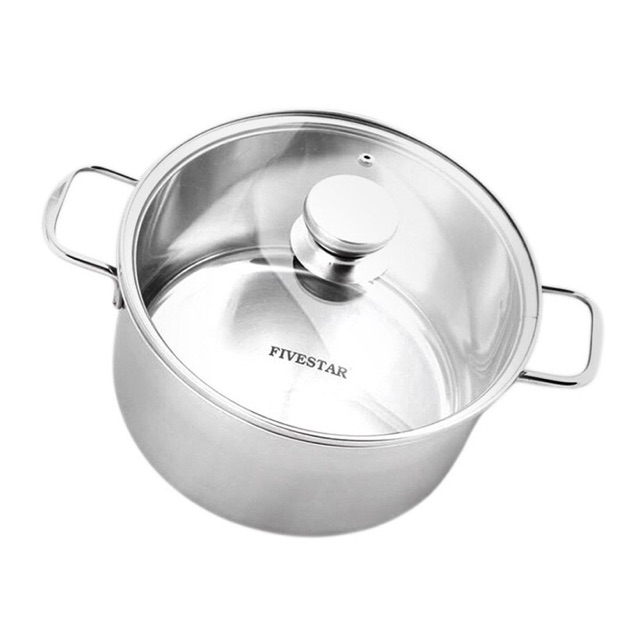 Bộ 3 nồi inox Fivestar FS06CG - Hàng mới 100%, chính hãng phân phối