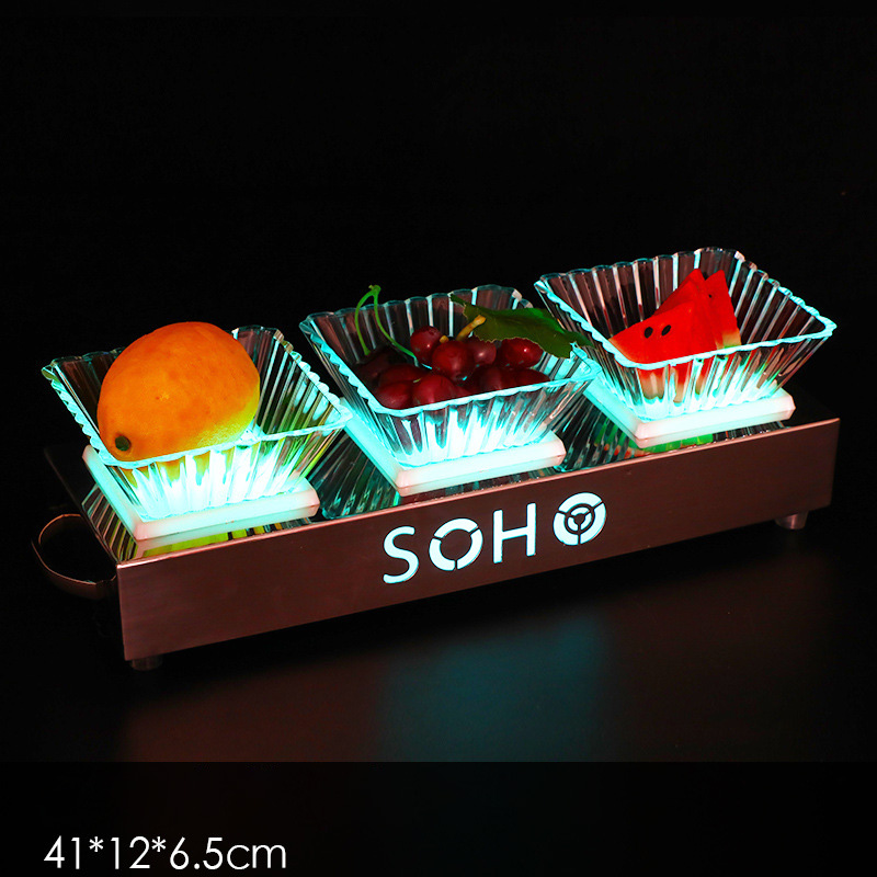 Khay đựng trái cây có đèn led cho Bar, Karaoke, Nhà hàng OEM MS1803