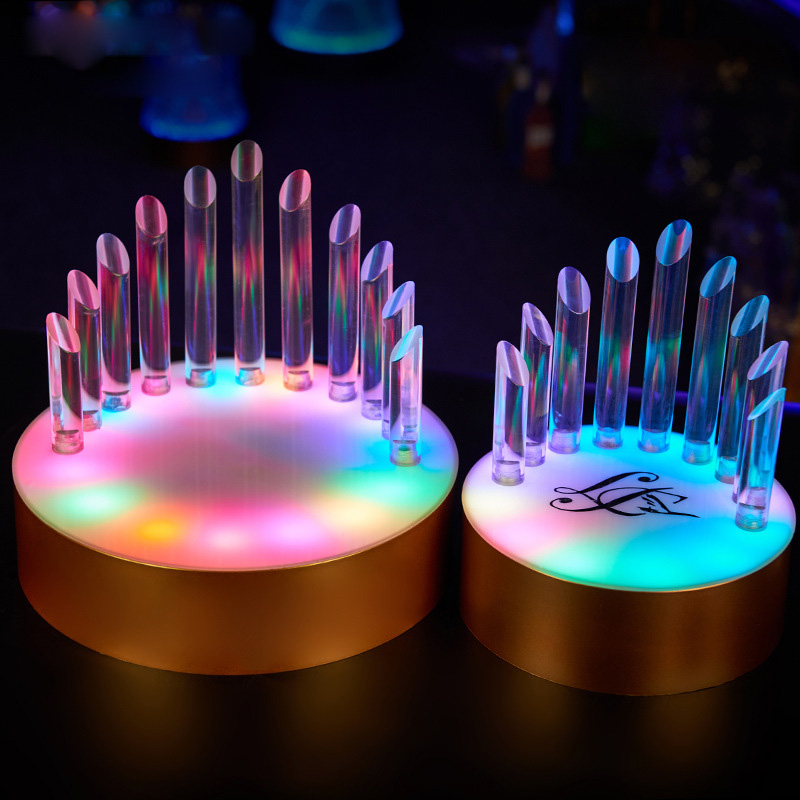 Đế trưng chai rượu đèn led cho quán Bar, Karaoke, Nhà hàng, tiệc ngoài trời MS1811
