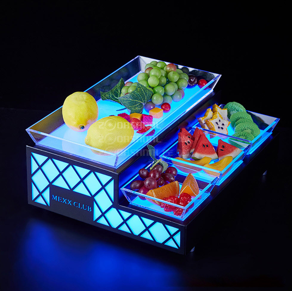 Khay đựng trái cây đèn Led cho Bar, Karaoke, Nhà hàng, Tiệc ngoài trời OEM MS1814