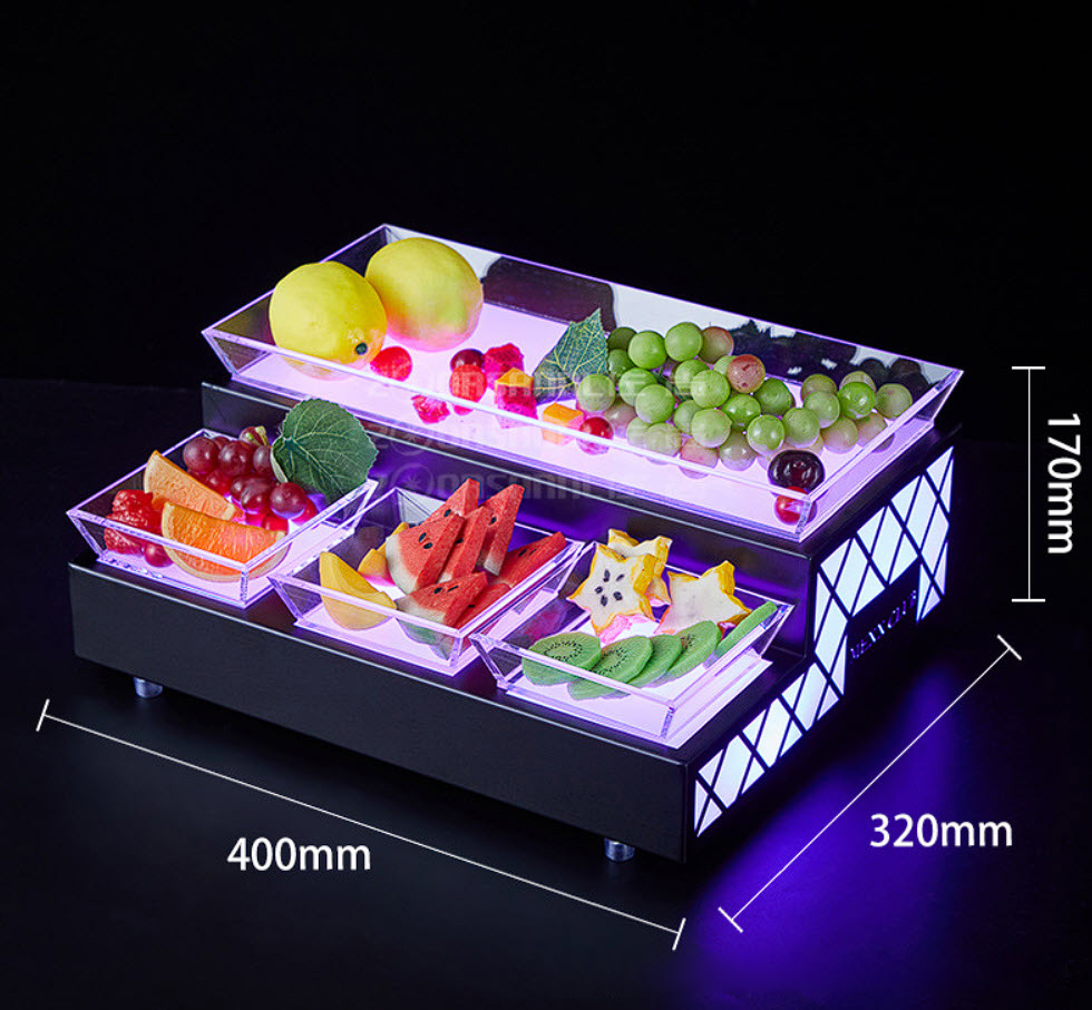 Khay đựng trái cây đèn Led cho Bar, Karaoke, Nhà hàng, Tiệc ngoài trời OEM MS1814