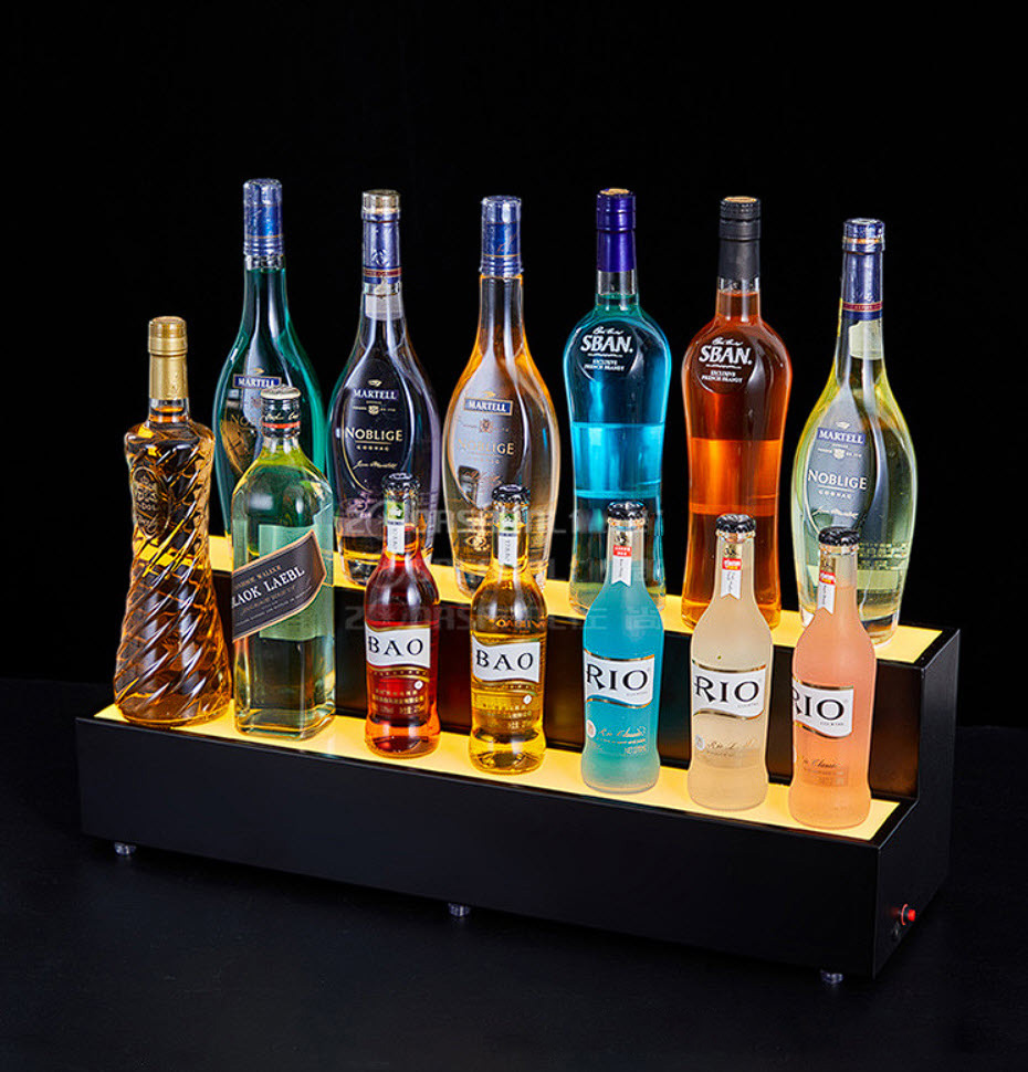 Kệ trưng chai rượu có đèn led cho Bar, Nhà hàng OEM MS1815