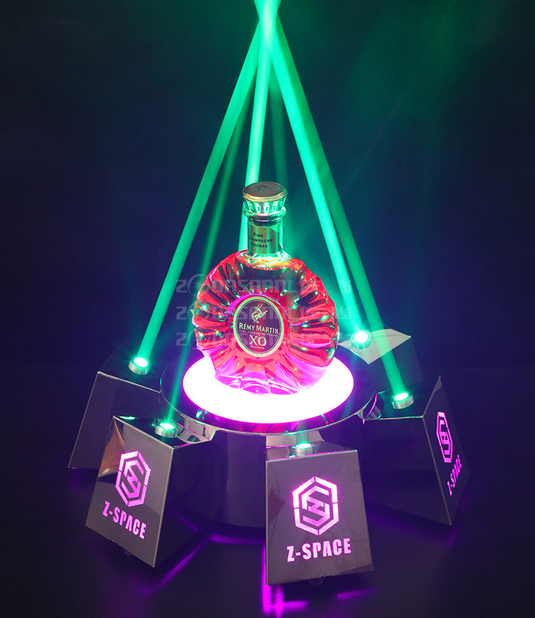 Đế trưng chai rượu có đèn led cho Bar, Karaoke, Nhà hàng OEM MS1816