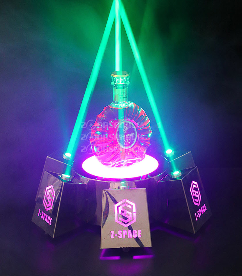 Đế trưng chai rượu có đèn led cho Bar, Karaoke, Nhà hàng OEM MS1816