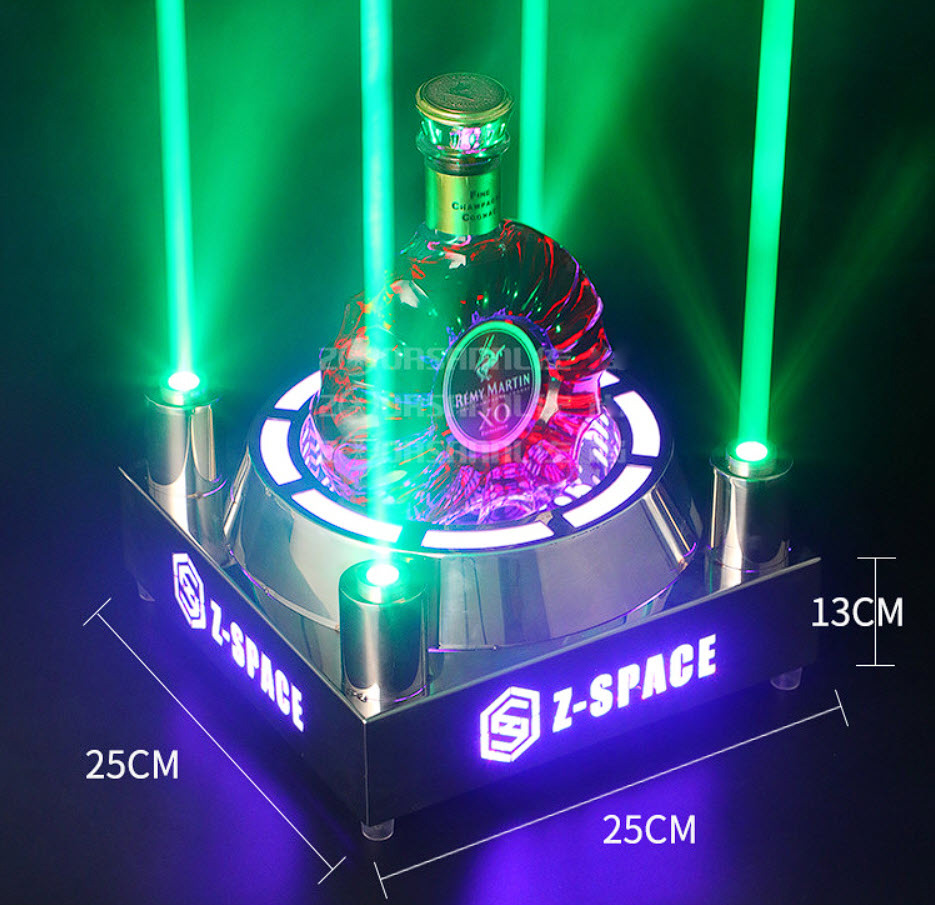 Đế trưng chai rượu có đèn led cho Bar, Karaoke, Nhà hàng OEM MS1818
