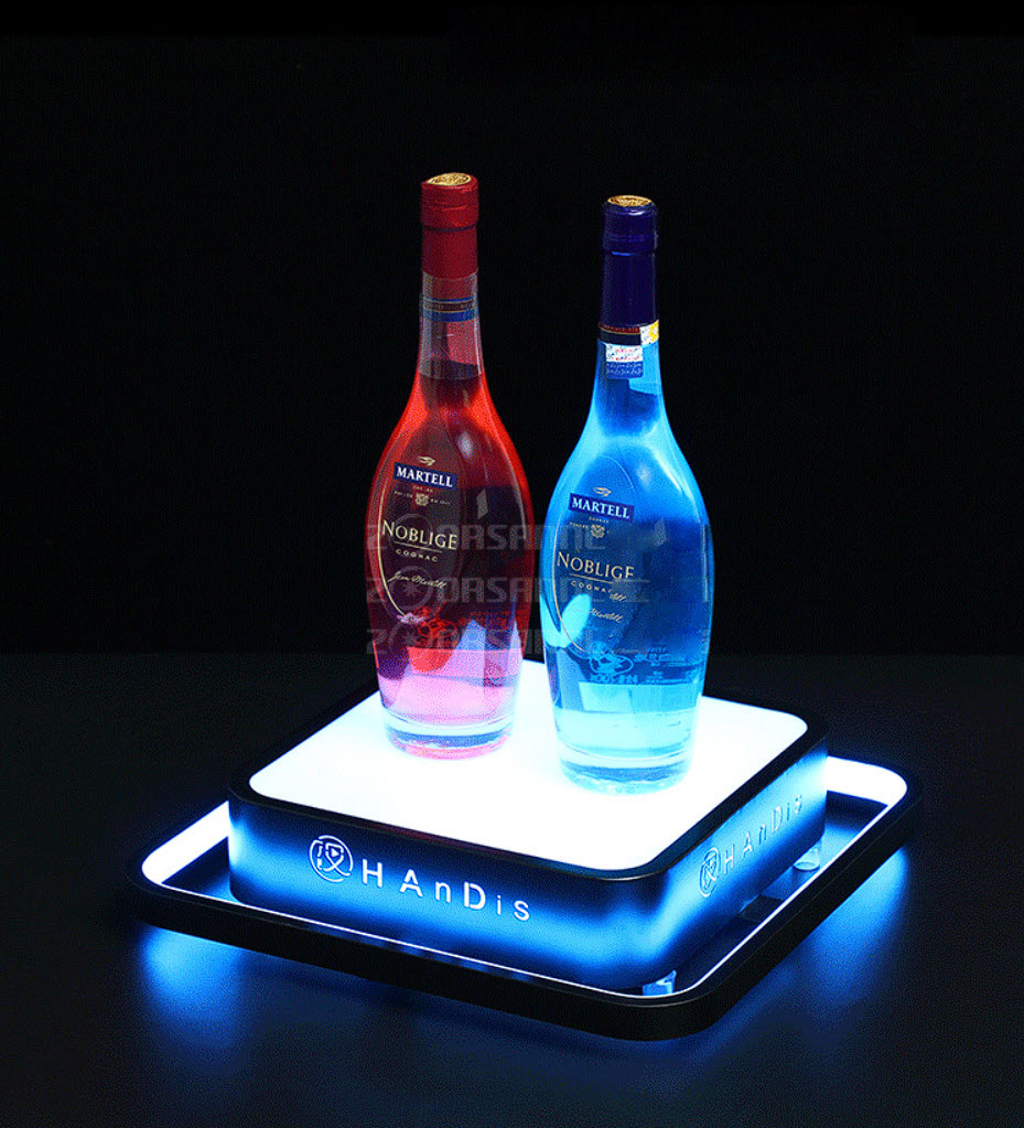 Đế trưng chai rượu đèn led cho Bar, Karaoke, Nhà hàng OEM MS1820