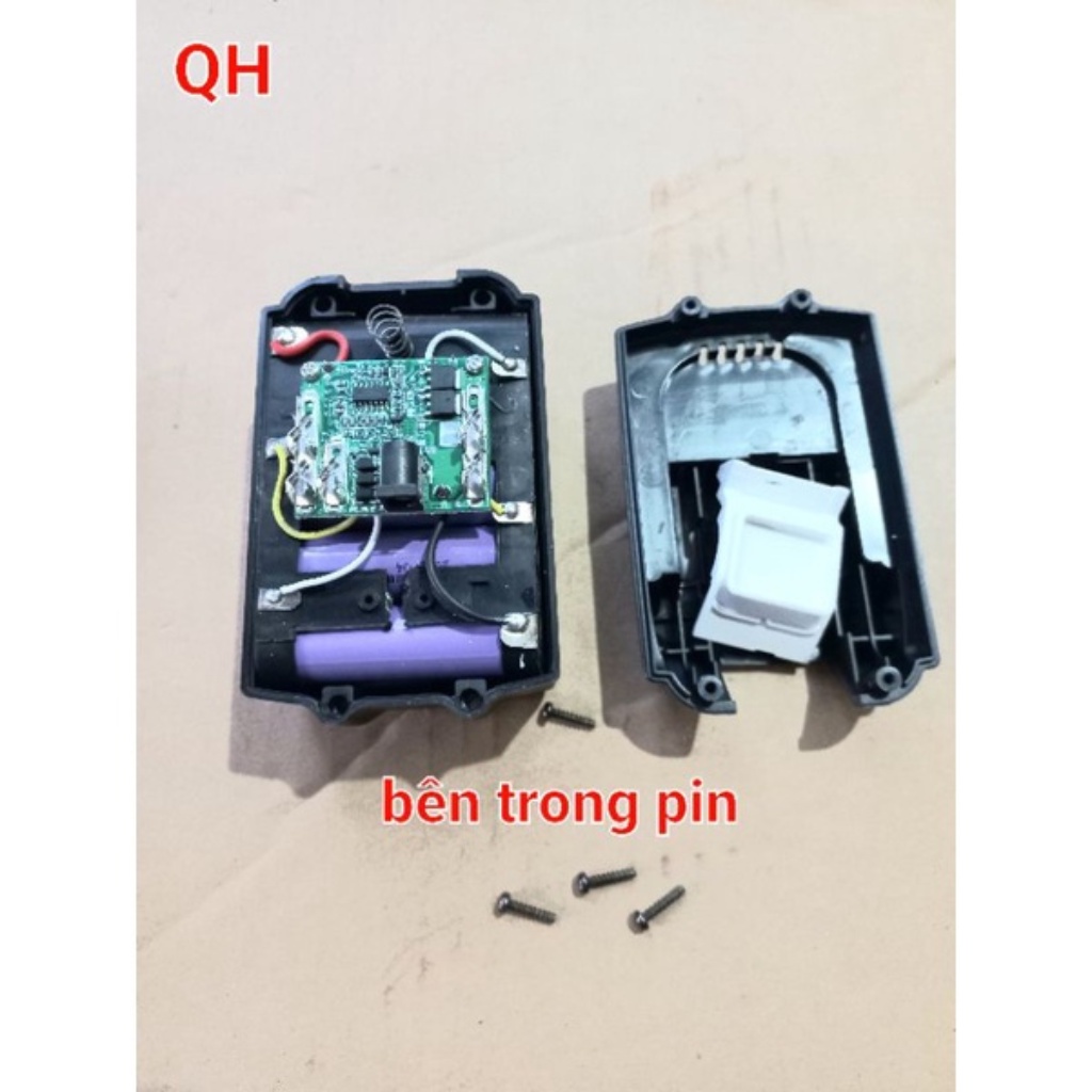 Pin Makita 199v, Pin máy khoan Pin máy bắn bulong chân pin phổ thông Pin 10 cell