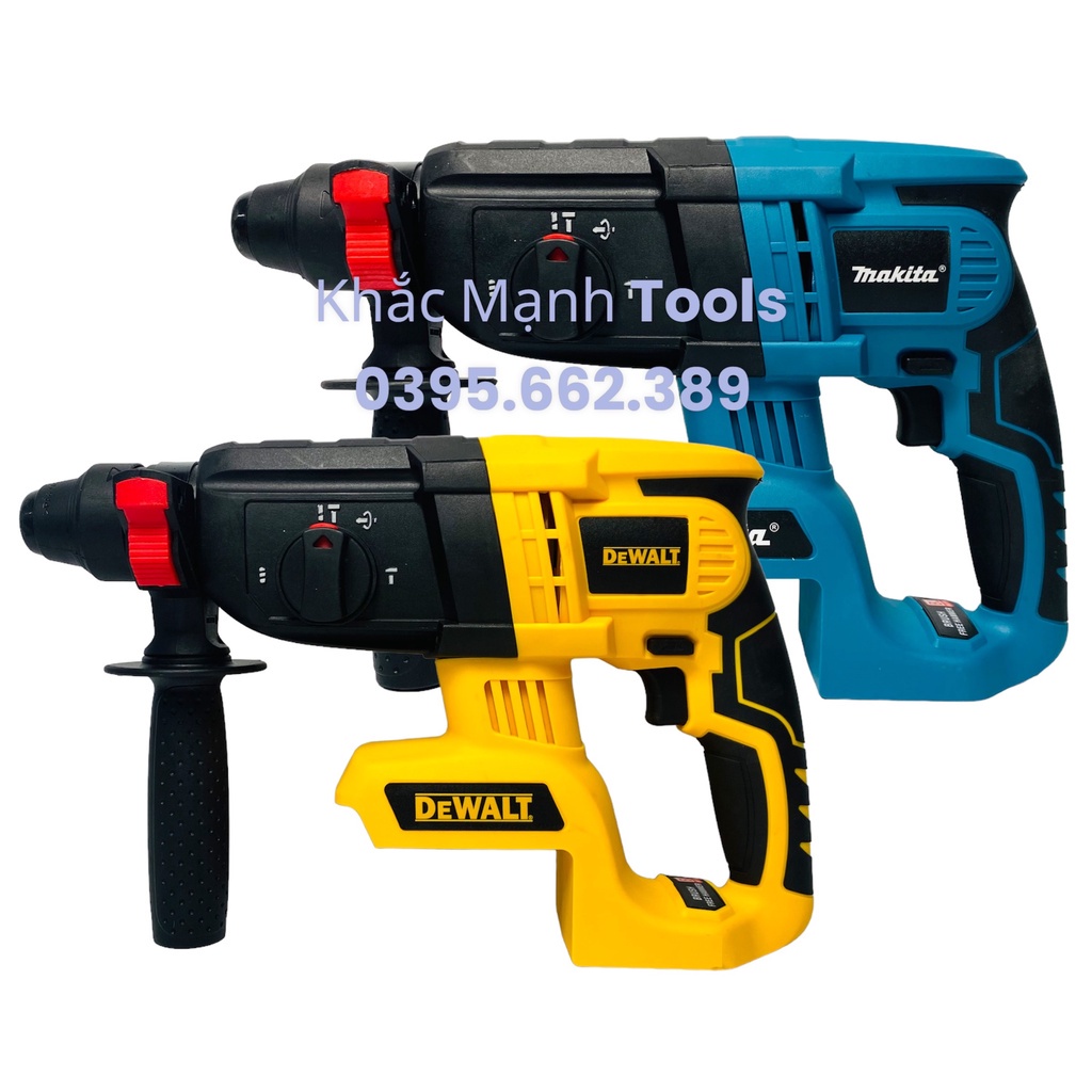 Thân máy khoan bê tông pin MAKITA, DEWALT động cơ không chổi than