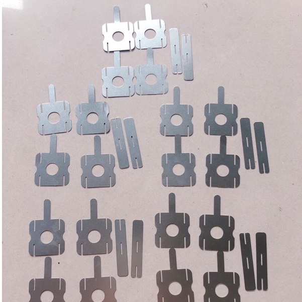 Combo 6 miếng kẽm 18V 5S2P 5S3P đóng khối pin, hàn cell pin máy dụng cụ cầm tay