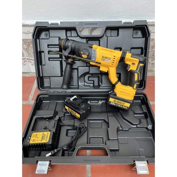 Máy khoan búa 3 chức năng DEWALT 20v DCH263 - động cơ không chổi than dùng chung chân pin phổ thông MAKITA