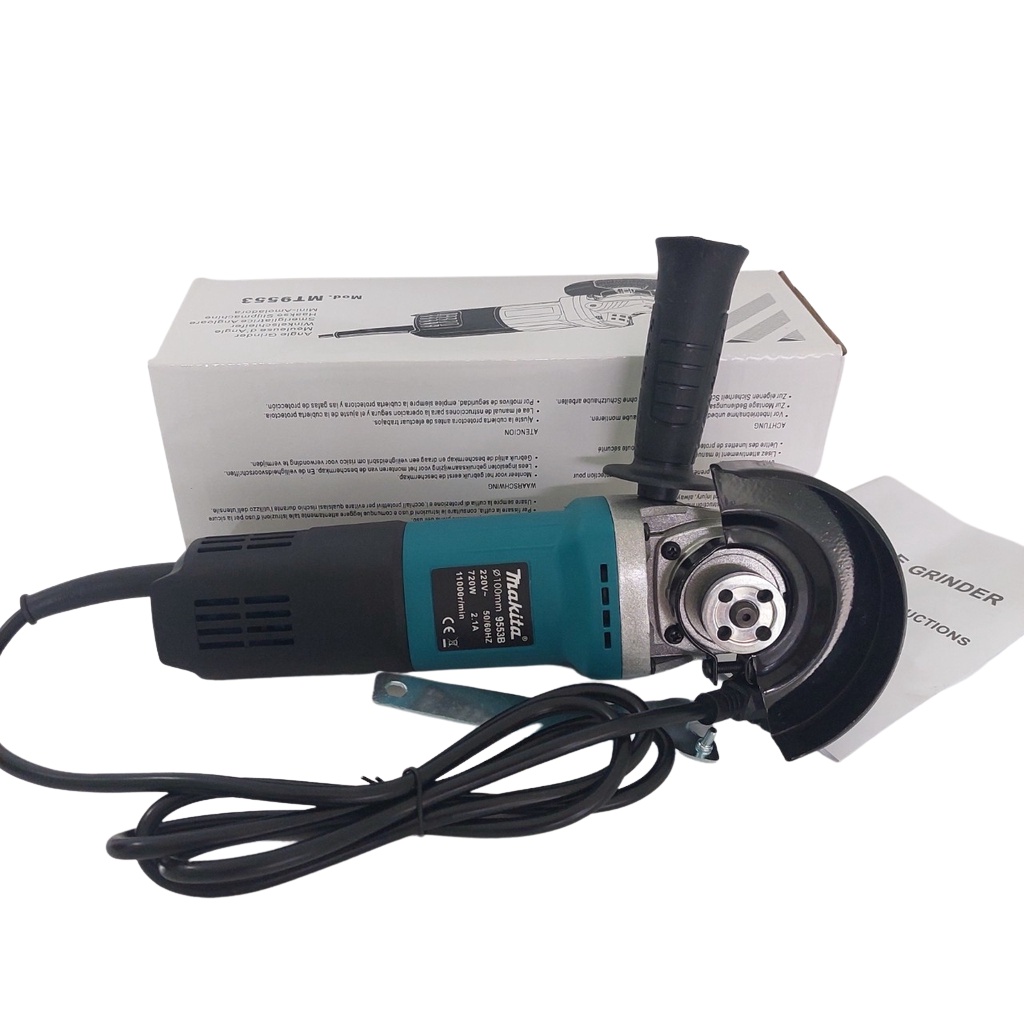 Máy mài góc, máy cắt cầm tay Makita 9553HB công suất lớn 840W, lõi đồng 100% Hàng Loại 1