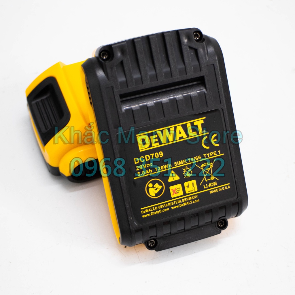 Pin máy khoan dewalt 20v, 24v dung lượng khủng