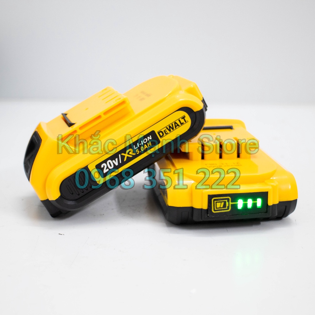 Pin máy khoan dewalt 20v, 24v dung lượng khủng