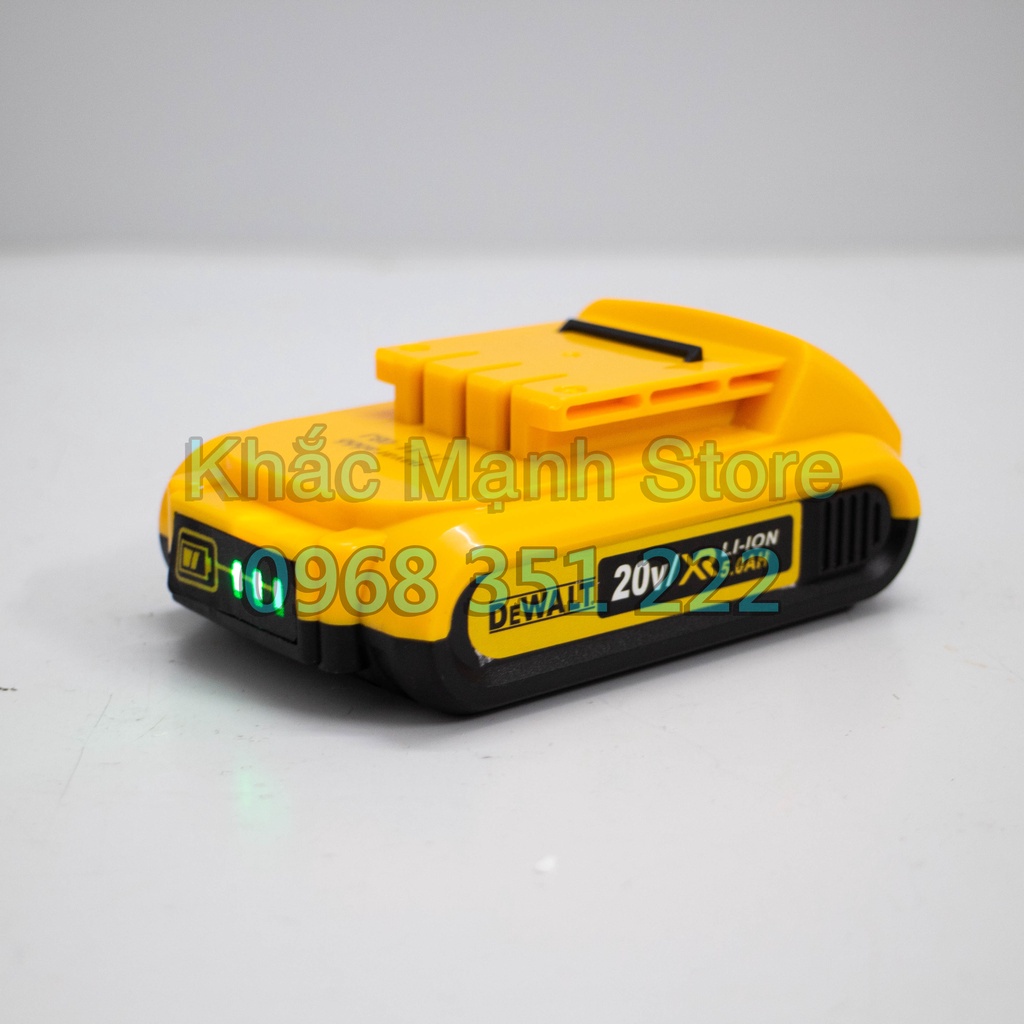 Pin máy khoan dewalt 20v, 24v dung lượng khủng