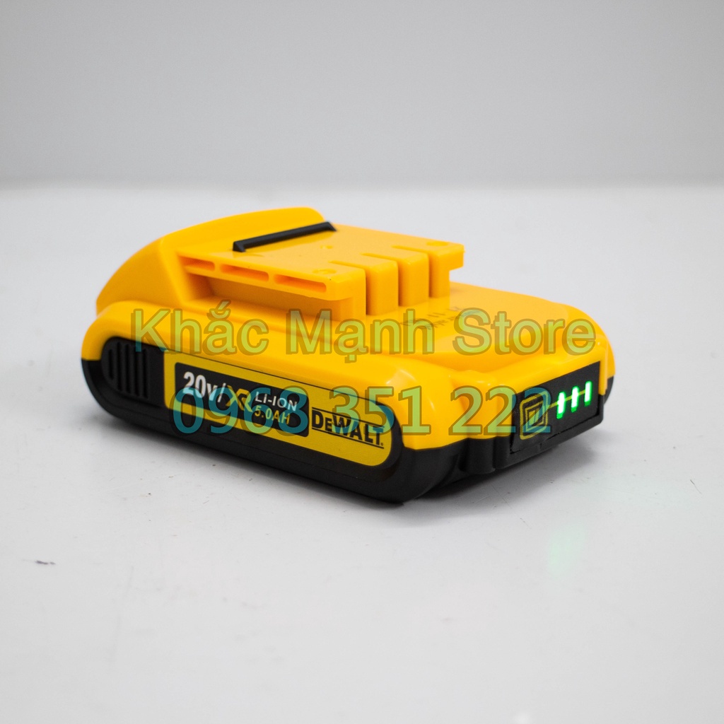 Pin máy khoan dewalt 20v, 24v dung lượng khủng