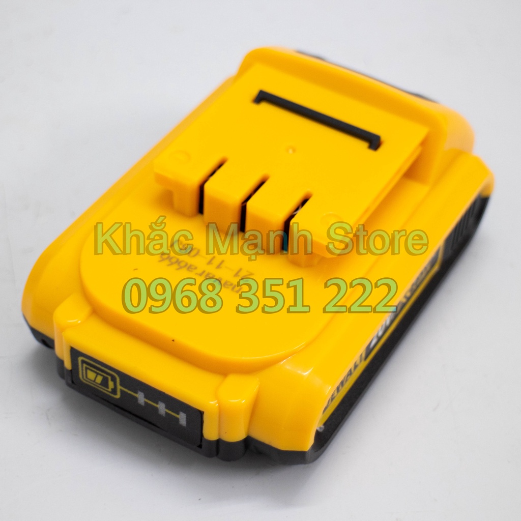 Pin máy khoan dewalt 20v, 24v dung lượng khủng