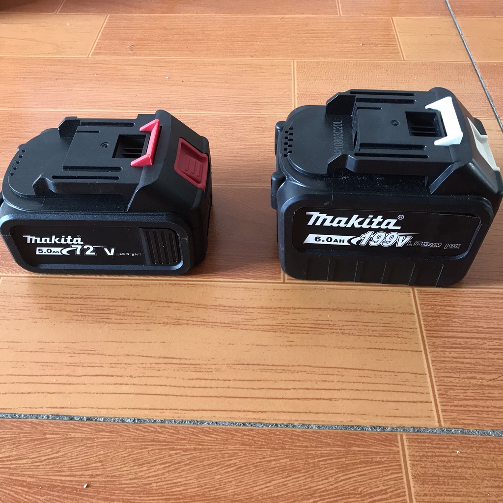 Pin máy khoan makita, pin 15 cell chân pin phổ thông, bin makita 6ah