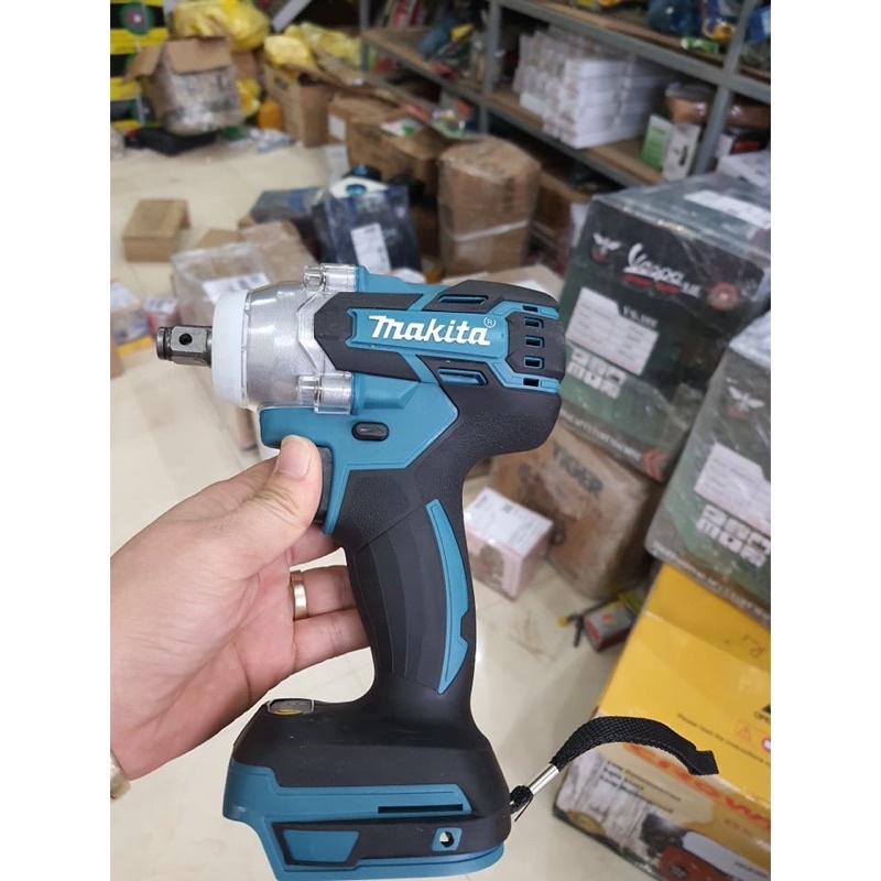 Thân máy siết bulong Makita 3 tốc độ không chổi than, đầu 2 trong 1