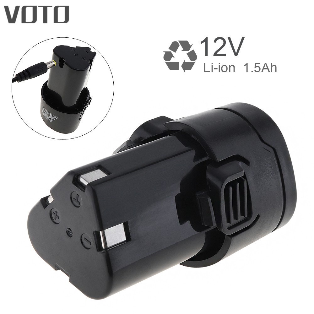 Pin máy khoan cầm tay 12v Li-ion 1.5Ah 3 cạnh tam giác