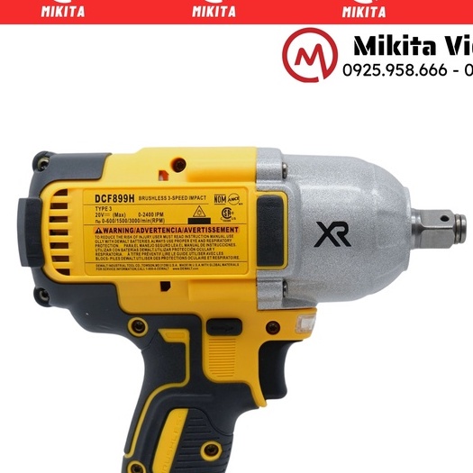 Máy siết bulong Dewalt 20v lực siết lớn 880Nm pin khủng động cơ không chổi than