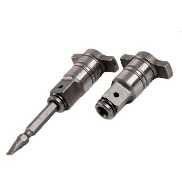 Đầu bulong, đầu chữ T thay thế cho máy siết bulong Hitachi, Makita 1/2 inch 2 trong 1