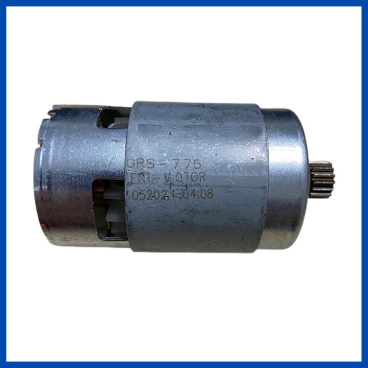 Motor 775 nhông ngắn 16 răng dùng cho máy khoan pin