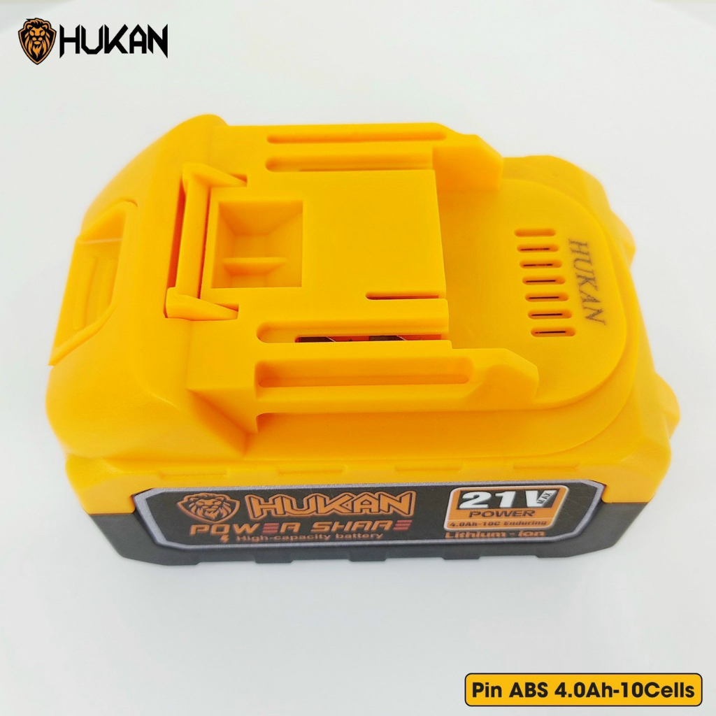 Pin 10cell Hukan 4Ah Xả 10C dùng cho máy khoan bê tông, máy mài pin