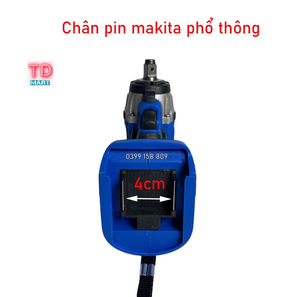 Thân máy chuyên vít Navara 6001B không chổi than chân pin phổ thông