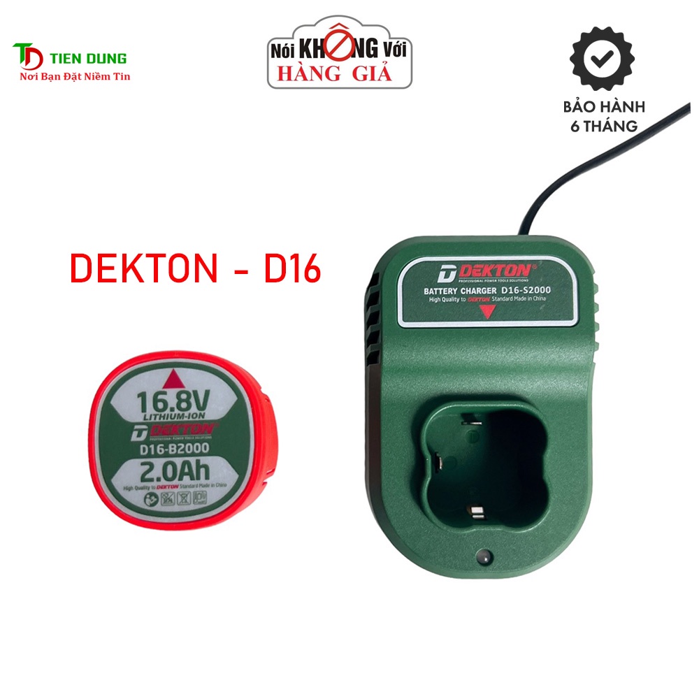 PIN SẠC 16,8V DEKTON D16 ( Chỉ Dùng Cho Máy Dekton )