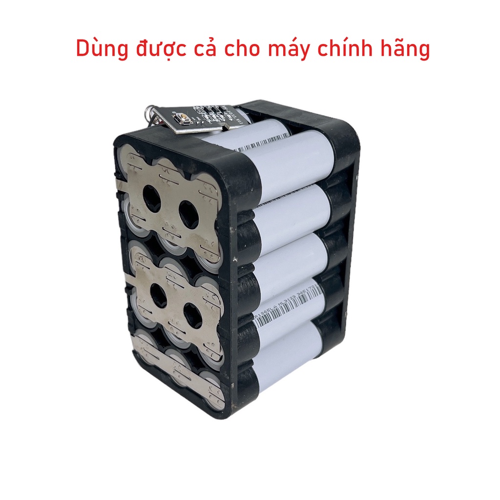 Pin đóng 15Cell Lisen Xám Chân Makita Phổ Thông, Dòng Xả 80A