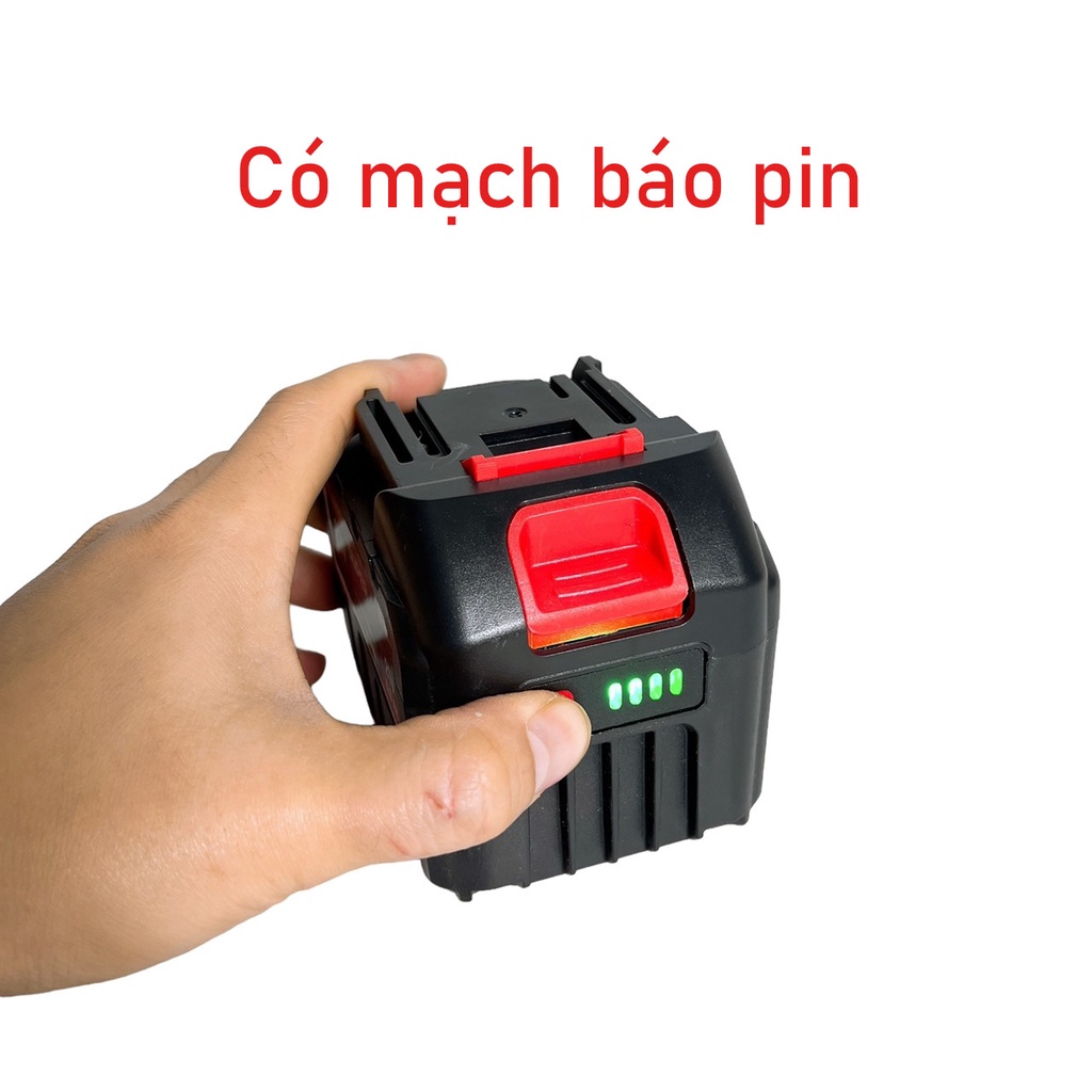 Pin đóng 15Cell Lisen Xám Chân Makita Phổ Thông, Dòng Xả 80A