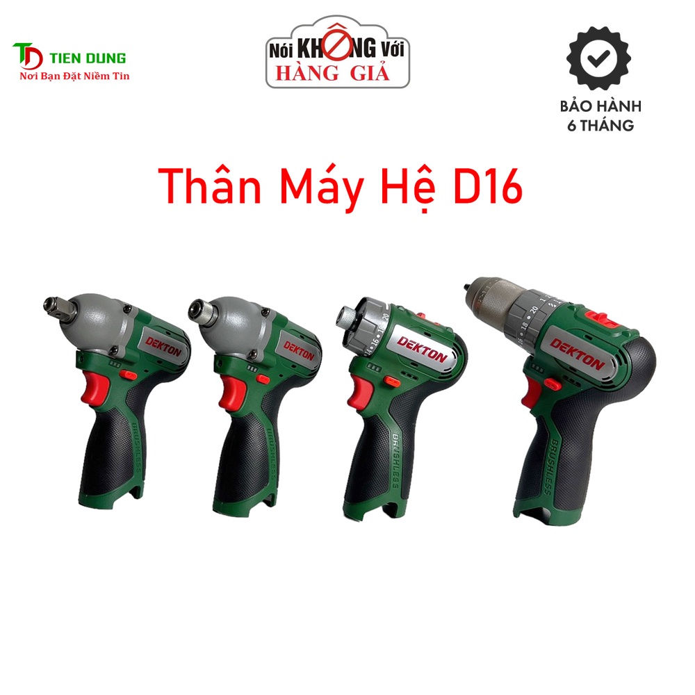 THÂN MÁY PIN 16,8V DEKTON D16