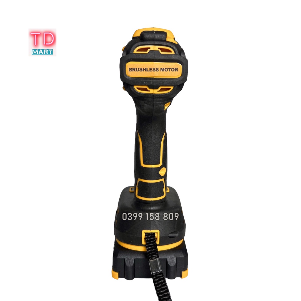 Máy khoan pin 21v HUKAN CDR0065 không chổi than 3 chức năng chân pin phổ thông