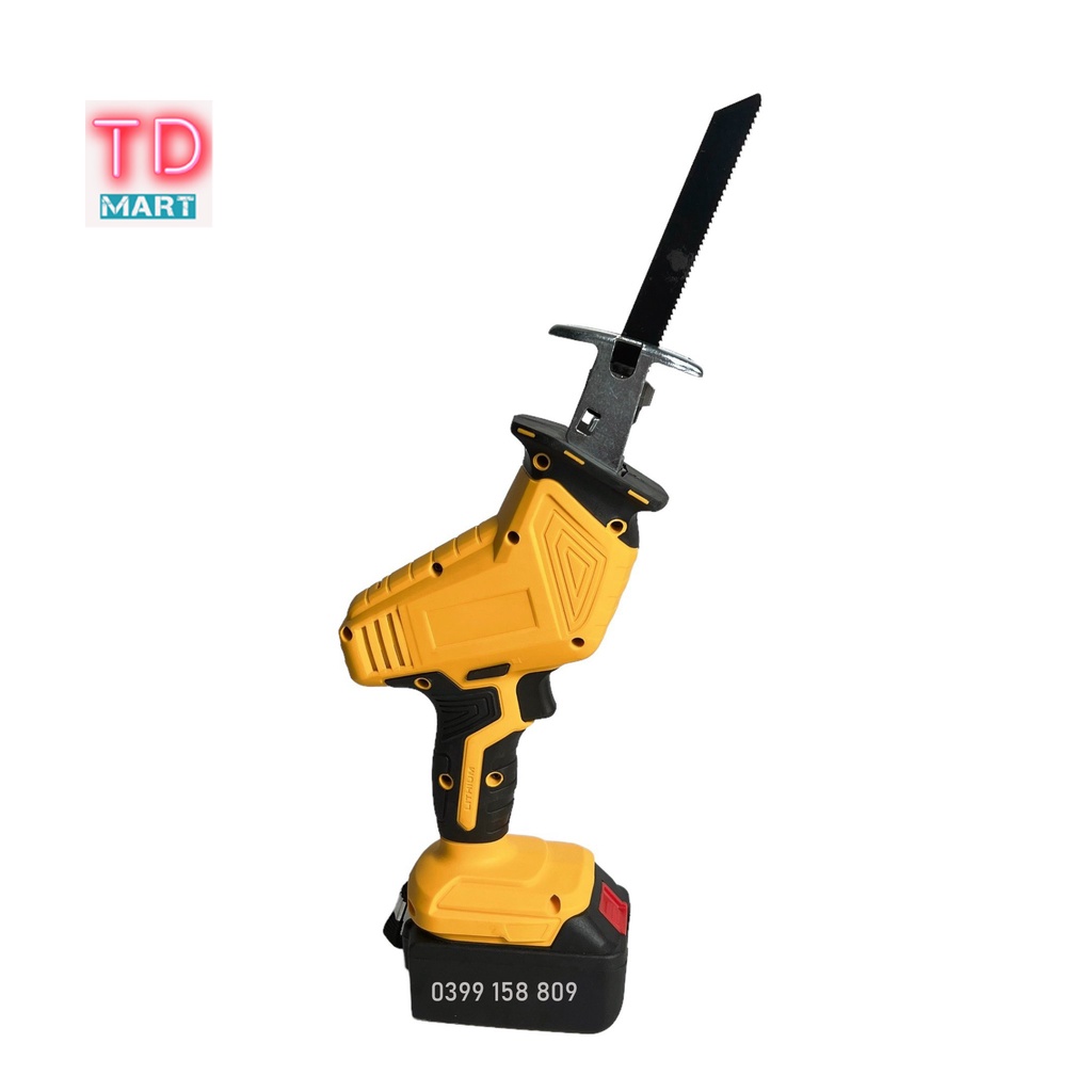 Máy cưa kiếm Navra 21v 10 cell, chân pin phổ thông