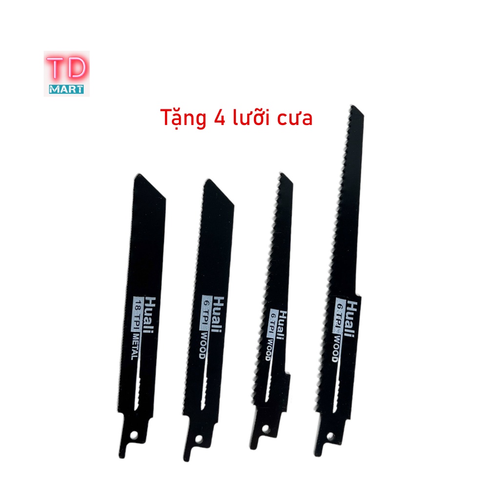 Máy cưa kiếm Navra 21v 10 cell, chân pin phổ thông