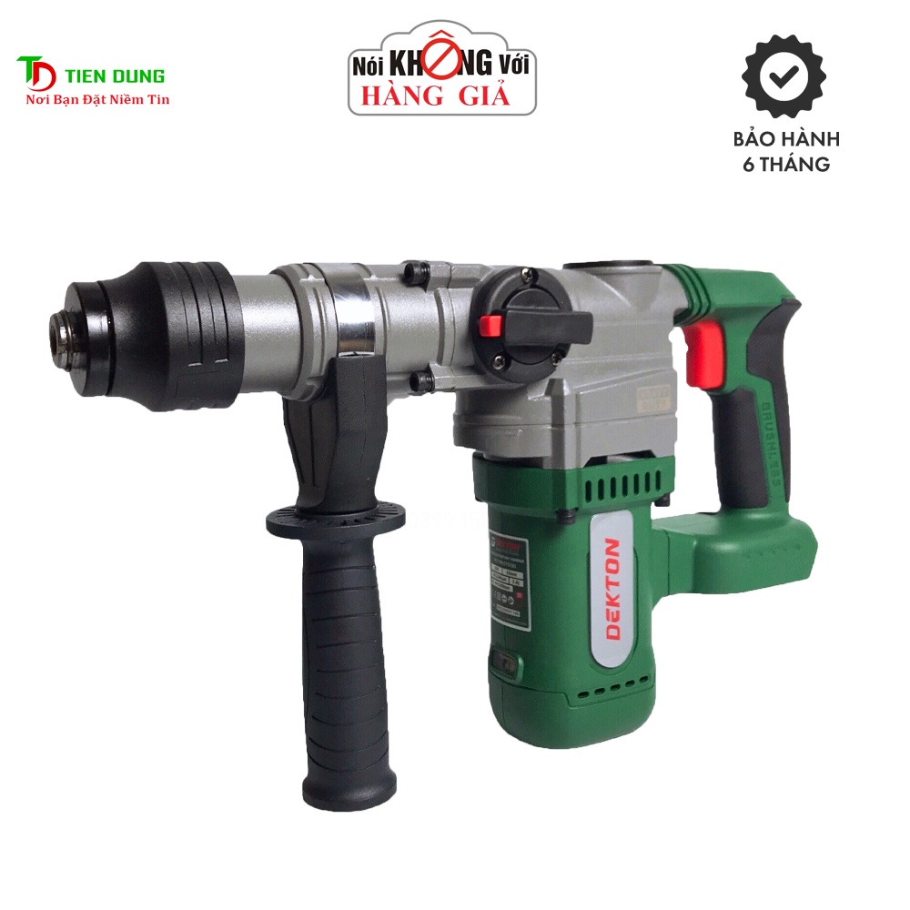 THÂN MÁY KHOAN ĐỤC 2 CHỨC NĂNG PIN DEKTON M21-RH2702BL