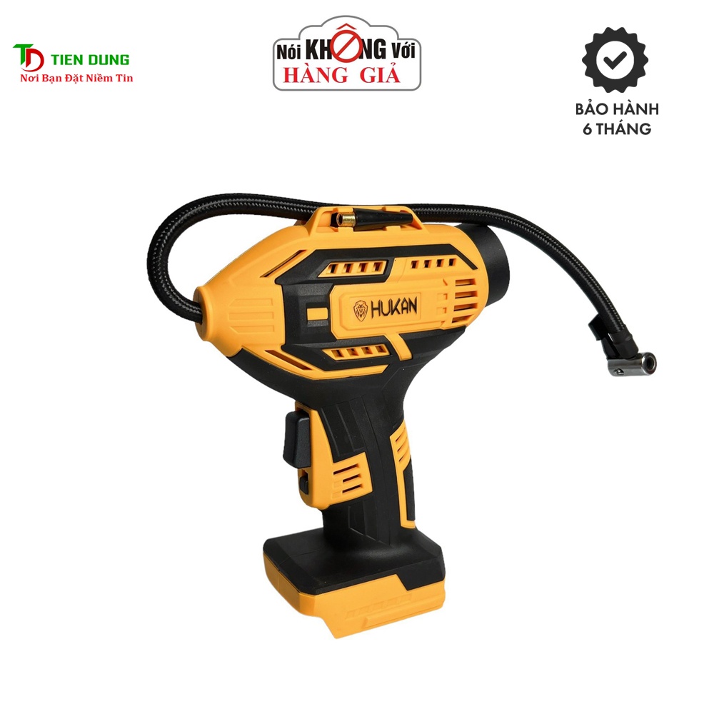 Thân máy bơm hơi dùng pin Hukan Z1000 mạnh mẽ chuyên bơm lốp xe đạp xe máy ô tô