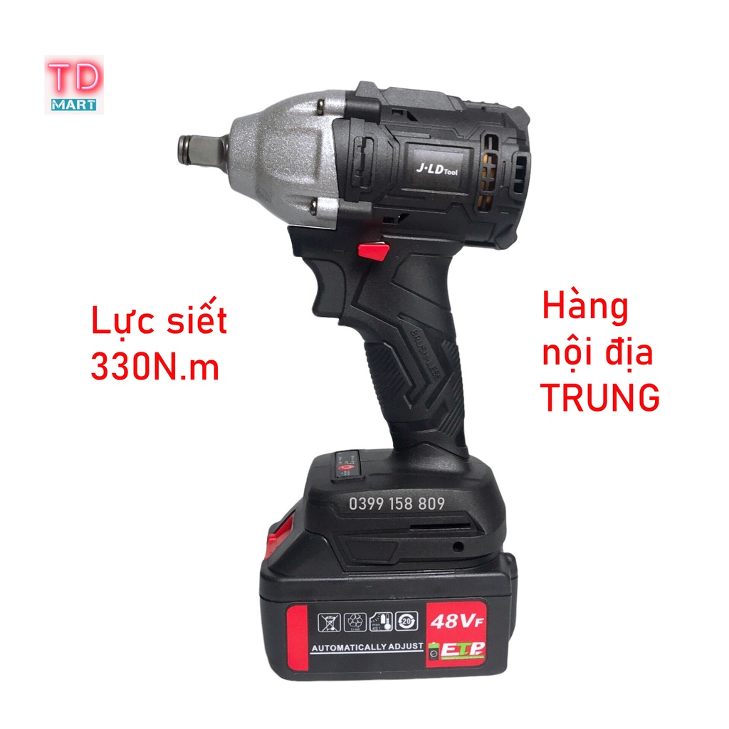 Máy Siết Bulong JLD 48VF Không Chổi Than - Hàng Nội Địa Trung quốc