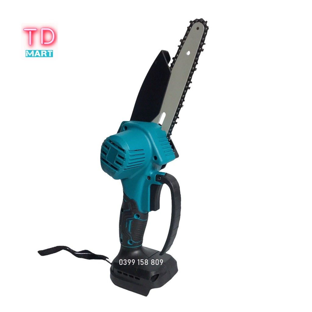 Thân máy cưa xích dùng pin ĐỘNG CƠ KHÔNG CHỔI THAN Chân Pin Phổ Thông