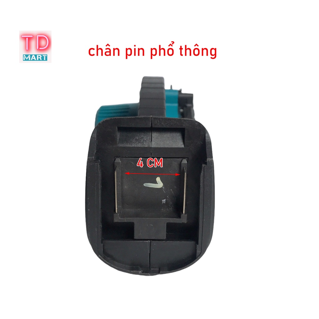 Thân máy cưa xích dùng pin ĐỘNG CƠ KHÔNG CHỔI THAN Chân Pin Phổ Thông