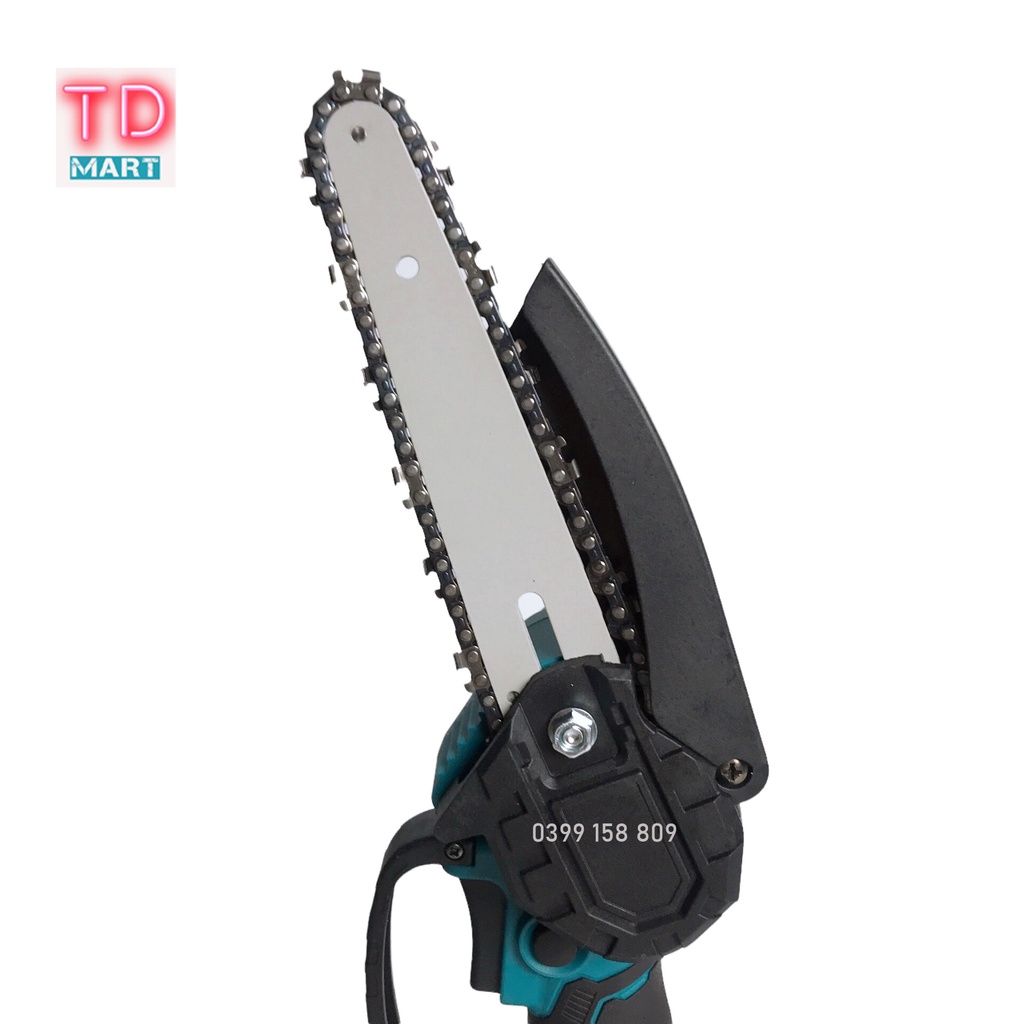 Thân máy cưa xích dùng pin ĐỘNG CƠ KHÔNG CHỔI THAN Chân Pin Phổ Thông