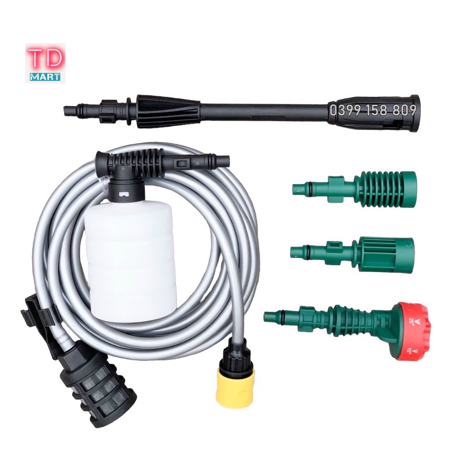Máy Rửa Xe Dùng Pin 21V DEKTON M21-SRX775 - Chân Pin Phổ Thông