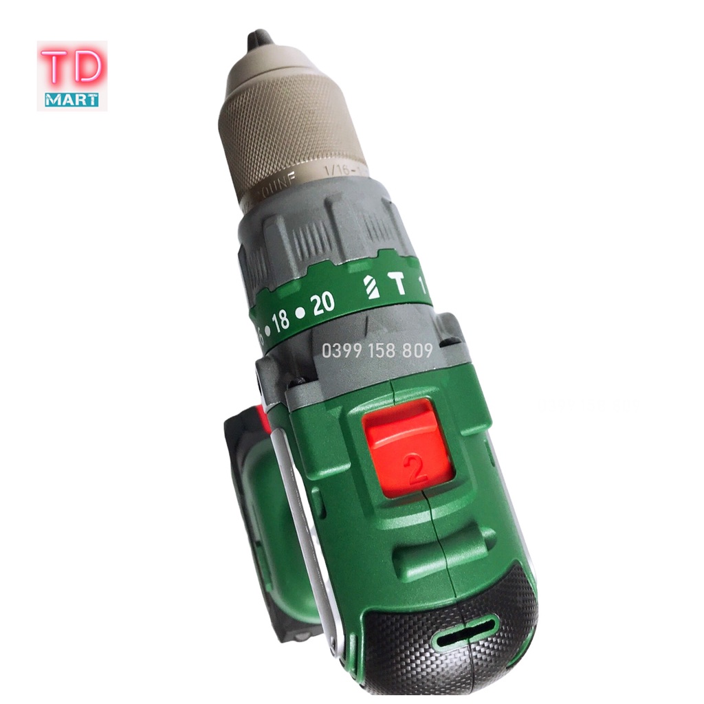 Máy Khoan Pin Dekton M21-ID1390BL - Motor Brushless - Lực Siết 90Nm - Chân Pin Phổ Thông