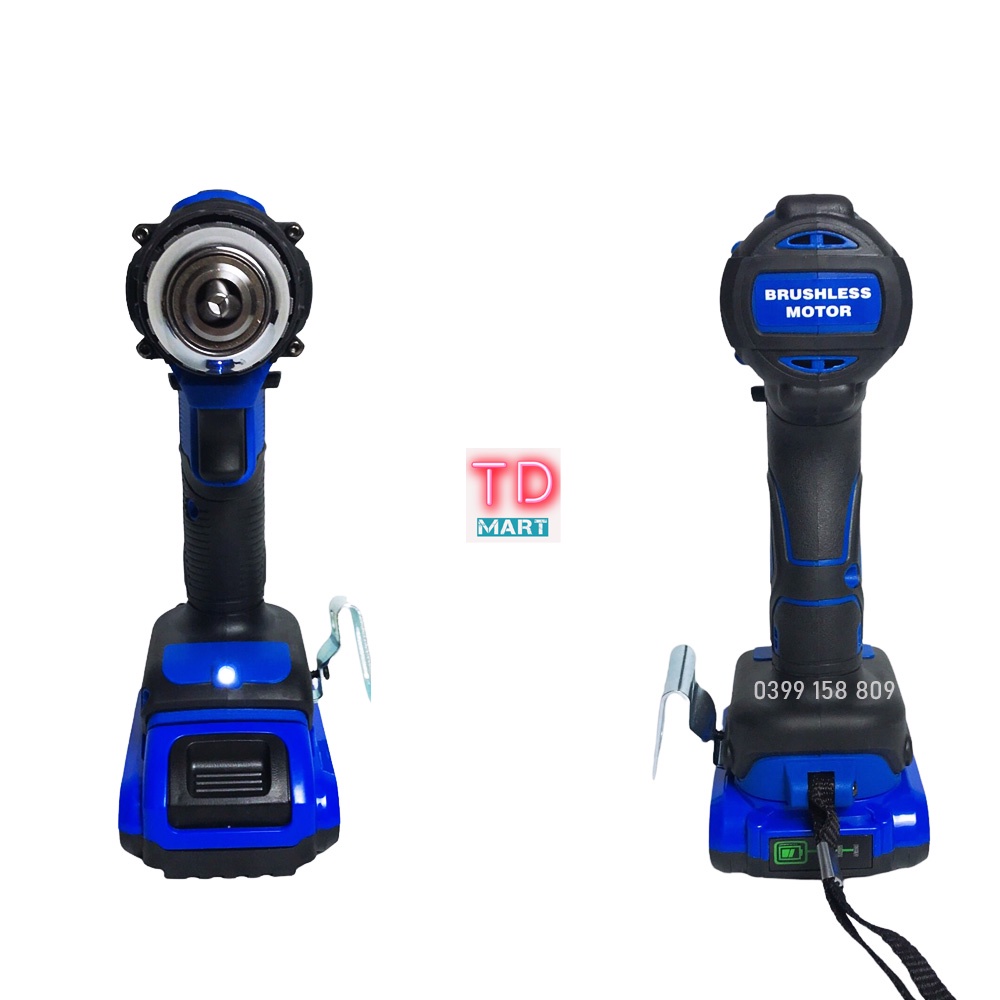 Máy khoan dùng pin 21v 3 Chức Năng Navara 7004 Động cơ Không Chổi Than Đầu 10 ly