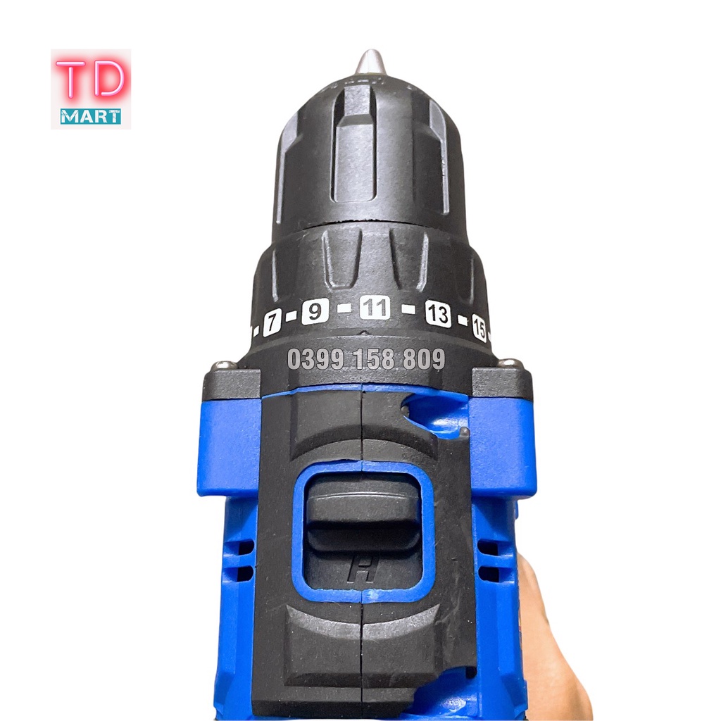 Thân Máy khoan dùng pin 4 cell KINGPRO 18v Không Chổi Than