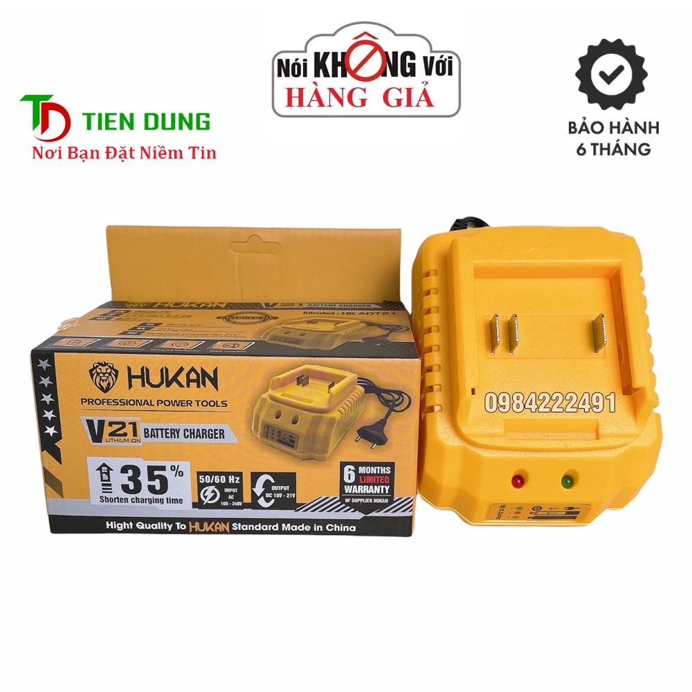 Đế Sạc Pin HUKAN 21V Chân Phổ Thông